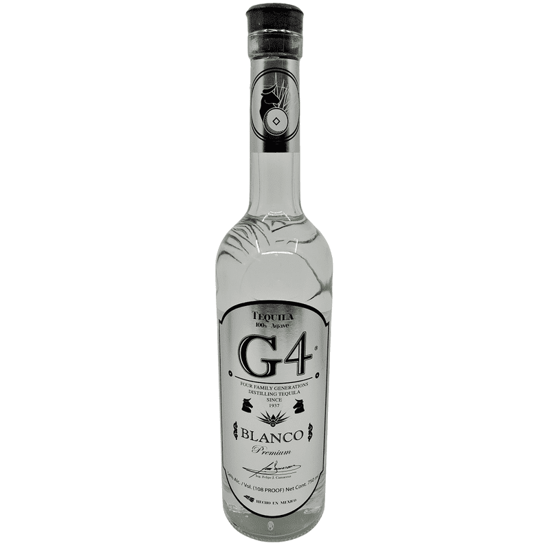 G4 Blanco 108 'High Proof' Tequila - ForWhiskeyLovers.com