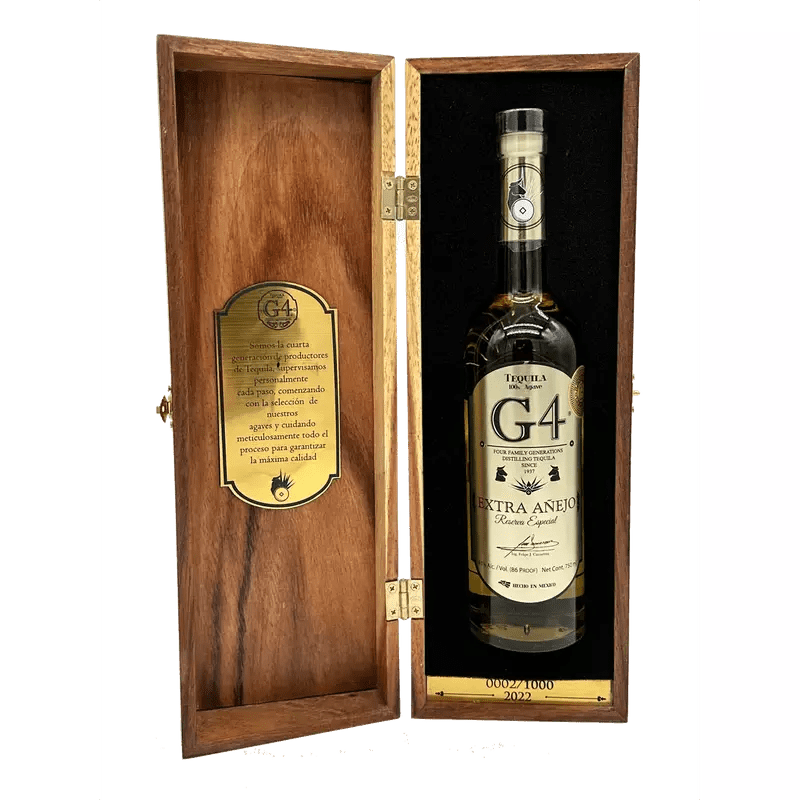 G4 Tequila 6 Year Extra A¤ejo Reserva Especial - ForWhiskeyLovers.com