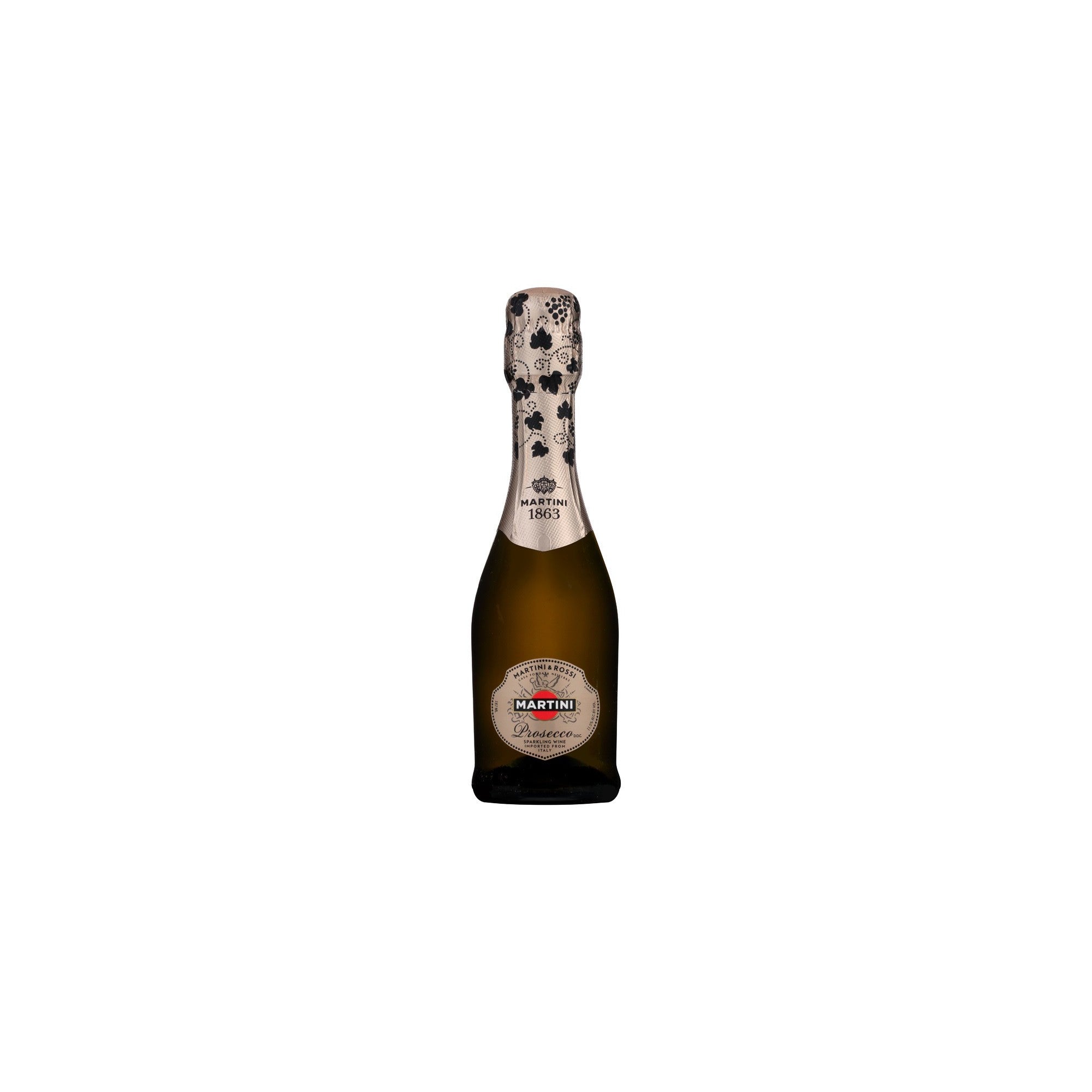Martini & Rossi Prosecco D.O.C. Extra Dry Sparkling Wine 187 mL - ForWhiskeyLovers.com