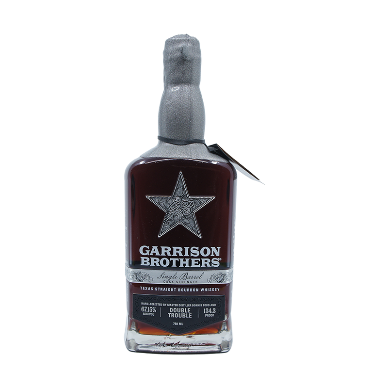 Garrison Brothers Balmorhea 'Double Trouble' Single Barrel Cask Strength Texas Straight Bourbon - ForWhiskeyLovers.com