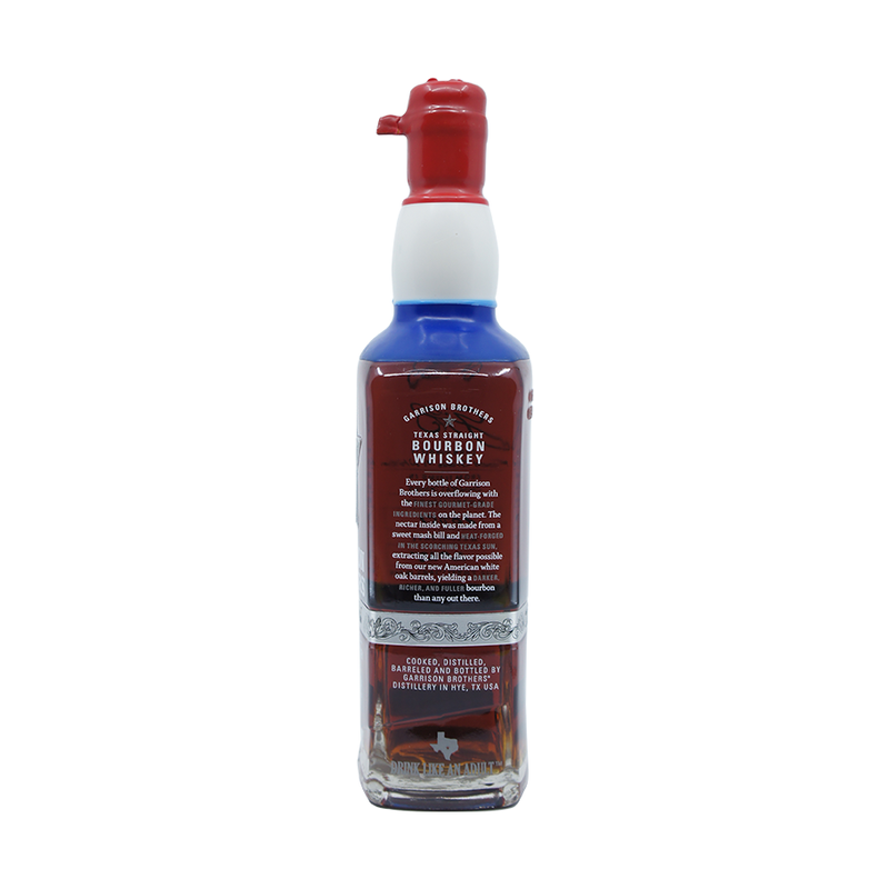 Garrison Brothers Red White and Bourbon Texas Straight Bourbon Whiskey - ForWhiskeyLovers.com