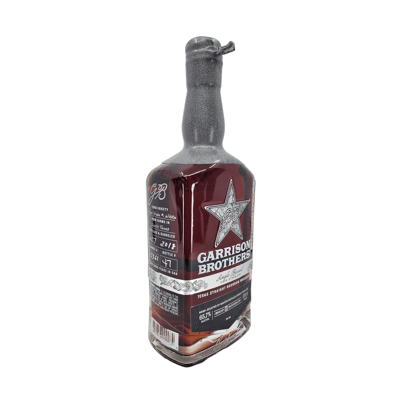 Garrison Brothers Single Barrel 'Shop Bourbon' Selection Barrel #13361 Texas Straight Bourbon Whiskey - ForWhiskeyLovers.com