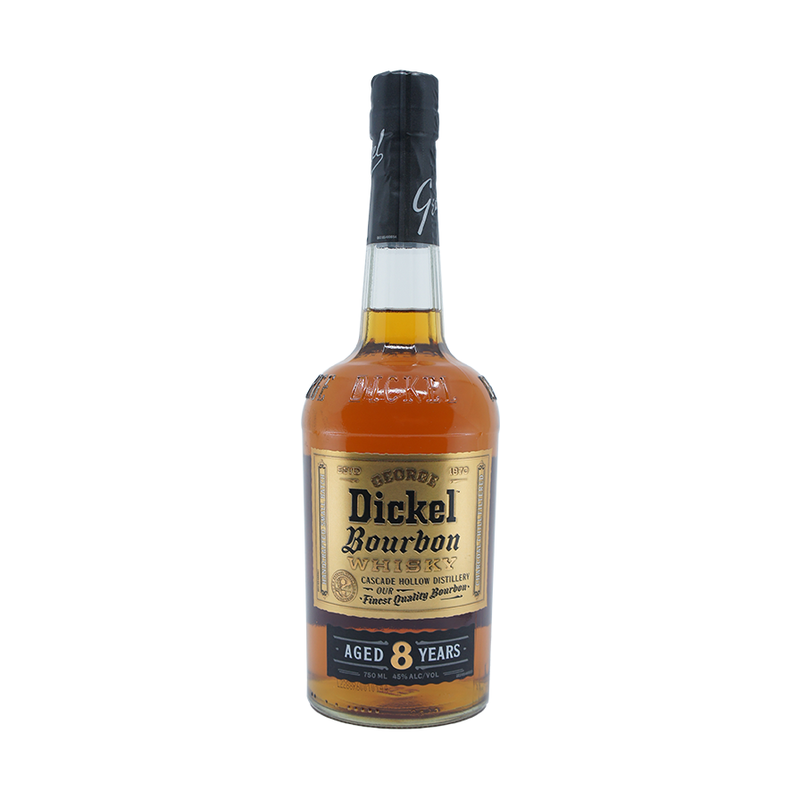 George Dickel 8 Year Old Small Batch Bourbon Whisky - ForWhiskeyLovers.com