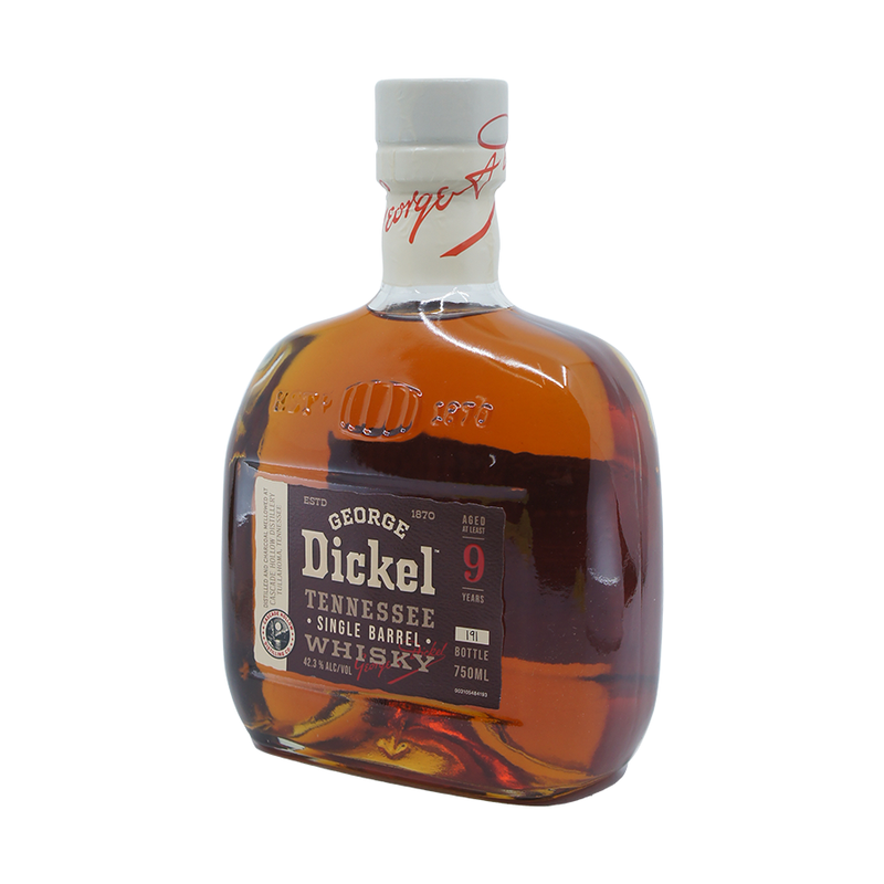 George Dickel 9 Year Old Single Barrel Tennessee Whisky - ForWhiskeyLovers.com