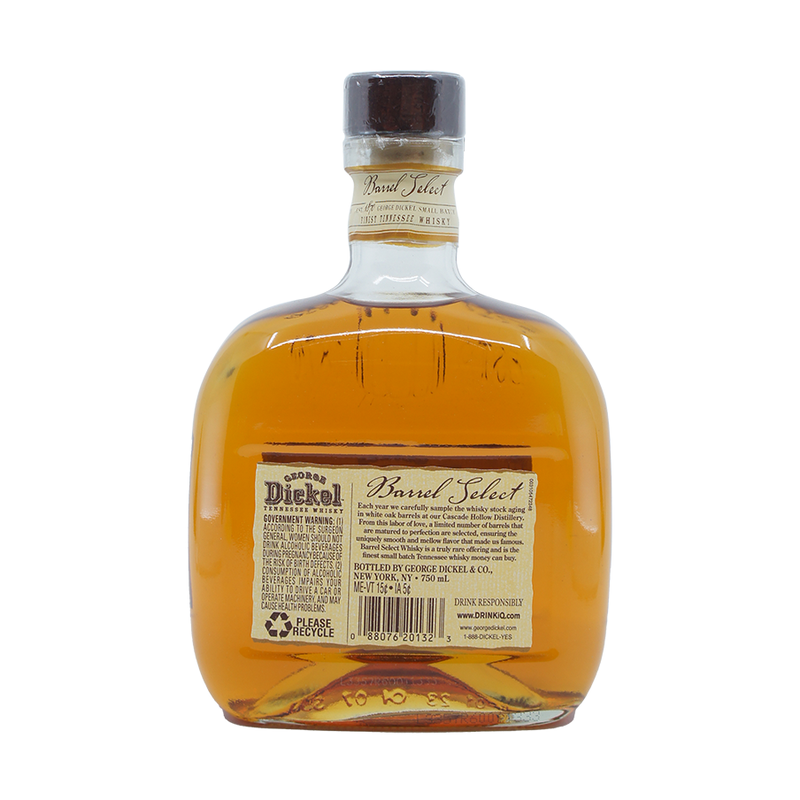George Dickel Barrel Select Tennessee Whisky - ForWhiskeyLovers.com