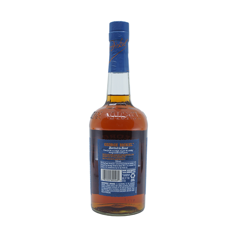 George Dickel Bottled in Bond 13 Year Old Tennessee Whiskey - ForWhiskeyLovers.com