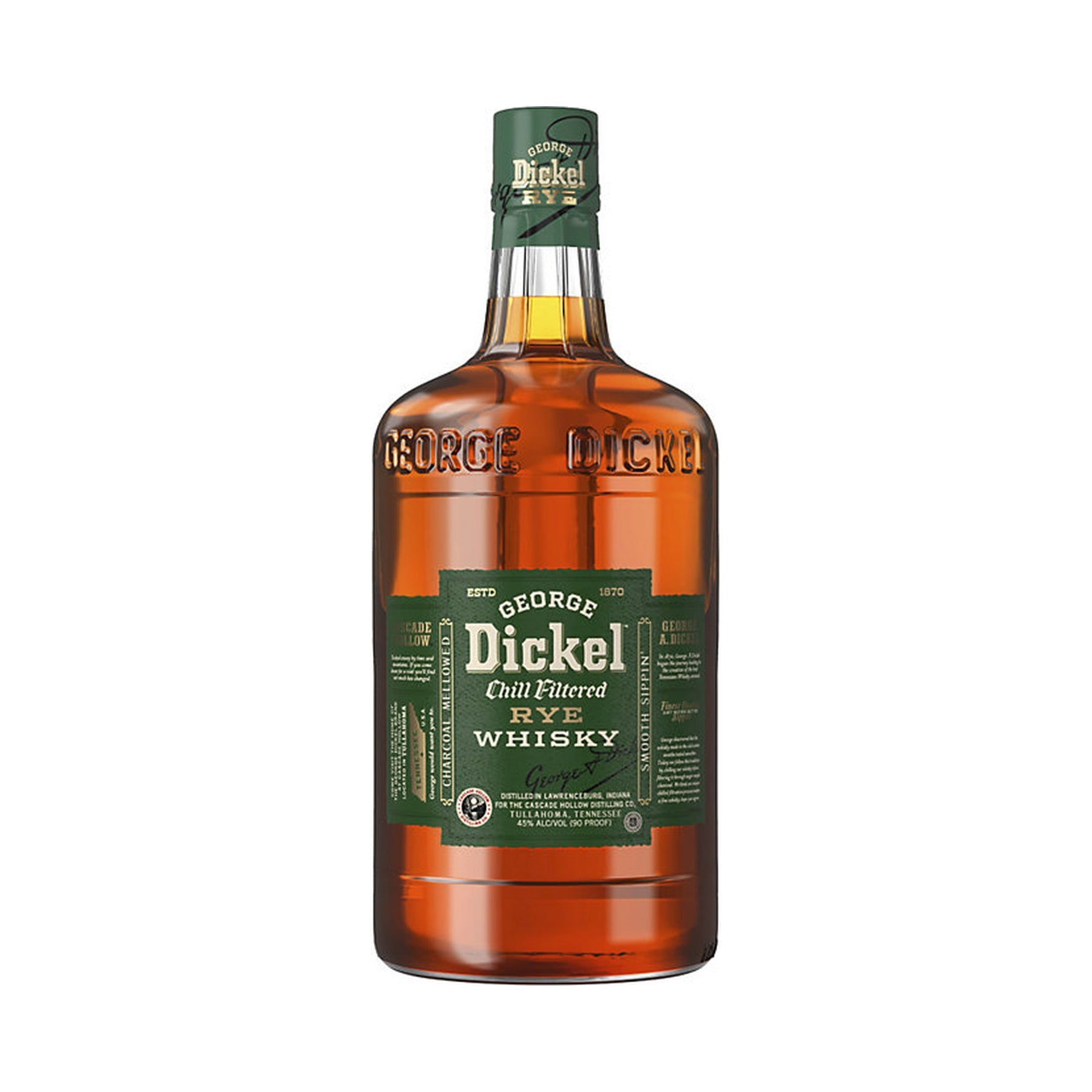 George Dickel Rye Whisky 1.75L - ForWhiskeyLovers.com