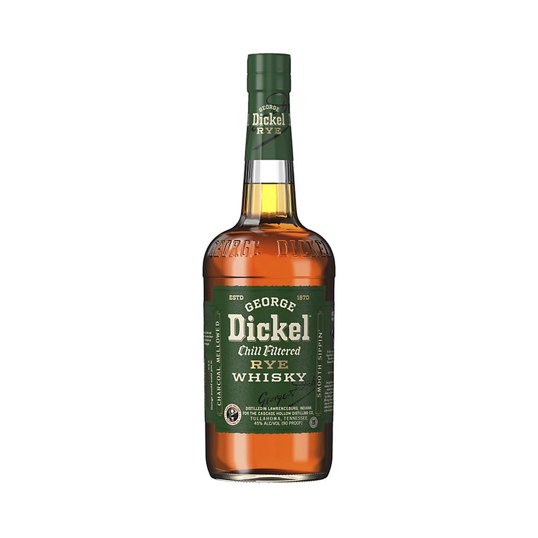George Dickel Rye Whisky 1L - ForWhiskeyLovers.com