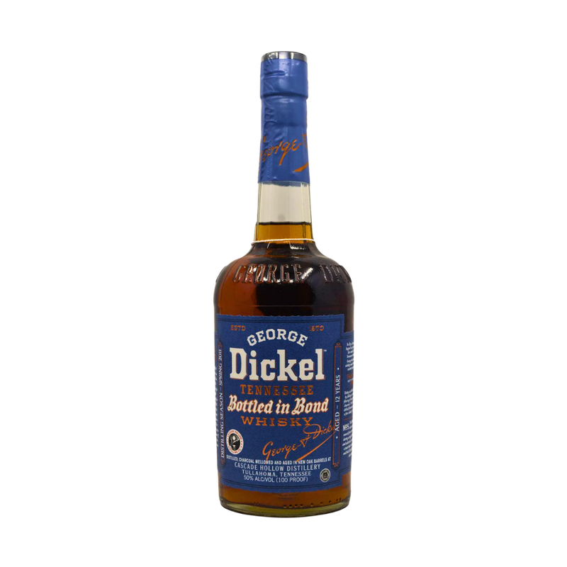 George Dickel Tennessee Whiskey Bottled in Bond 12 yr 100 Proof - ForWhiskeyLovers.com