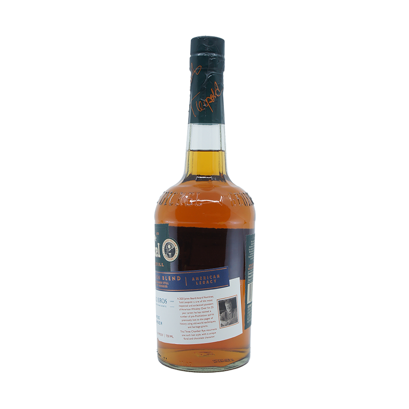 George Dickel x Leopold Bros. Column Still & Three Chamber Collaboration Blend Rye Whiskey - ForWhiskeyLovers.com