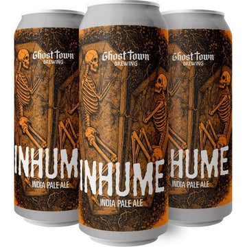 Ghost Town Brewing 'Inhume' IPA Beer 4-Pack - ForWhiskeyLovers.com