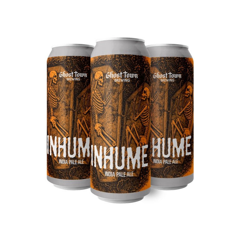 Ghost Town Brewing 'Inhume' IPA Beer 4-Pack - ForWhiskeyLovers.com