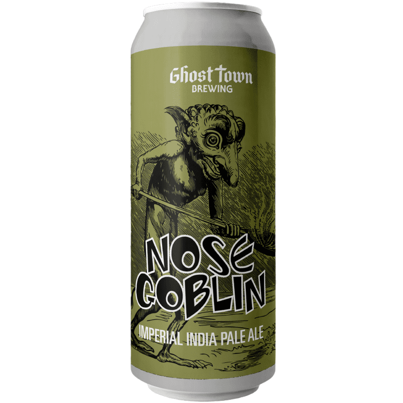 Ghost Town Brewing 'Nose Goblin' Imperial IPA Beer 4-Pack - ForWhiskeyLovers.com