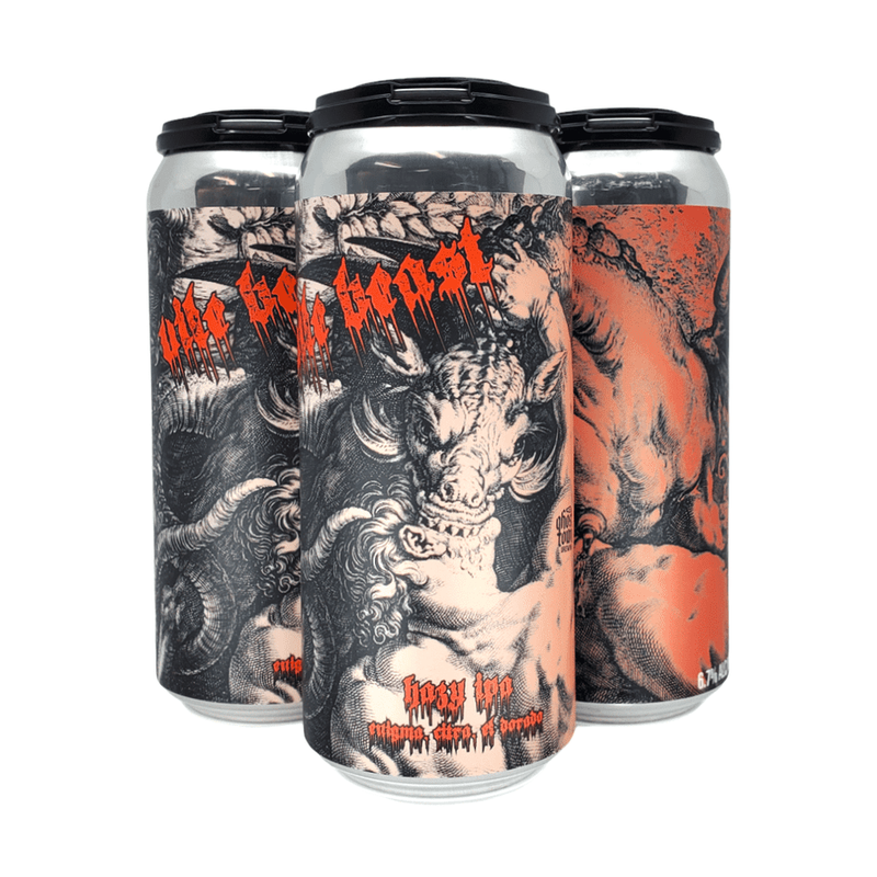Ghost Town Brewing 'Vile Beast' Hazy IPA Beer 4-Pack - ForWhiskeyLovers.com