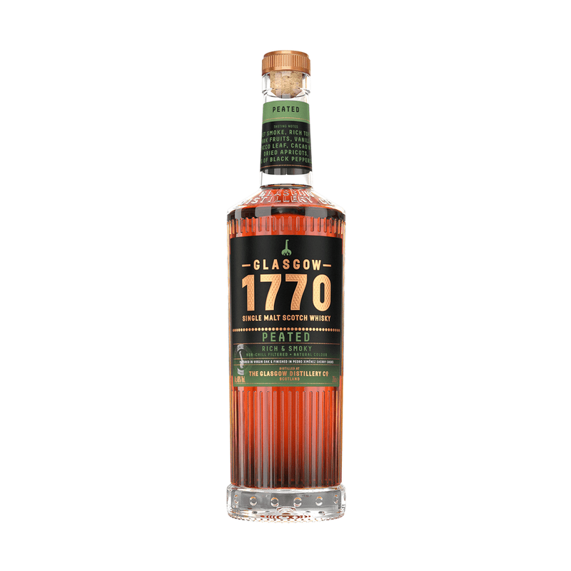 Glasgow 1770 Peated Single Malt Scotch Whisky - ForWhiskeyLovers.com