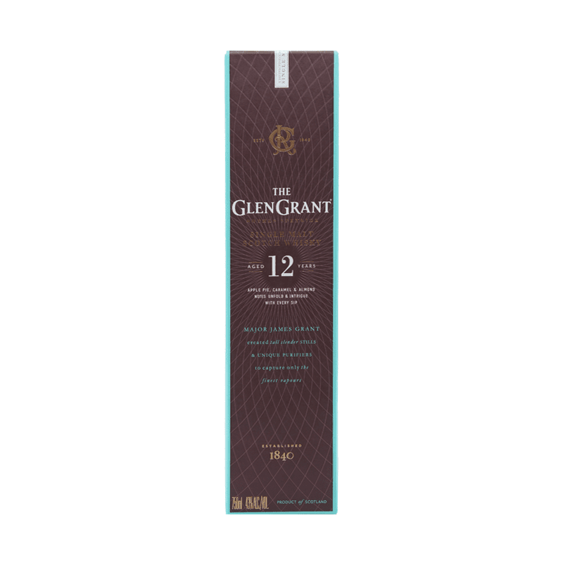 Glen Grant 12 Year Old Single Malt Scotch Whisky - ForWhiskeyLovers.com