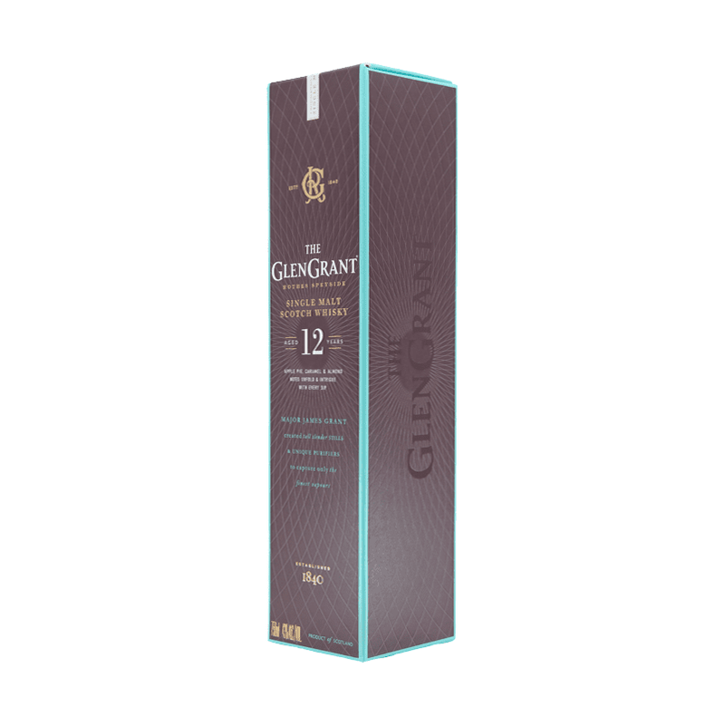 Glen Grant 12 Year Old Single Malt Scotch Whisky - ForWhiskeyLovers.com