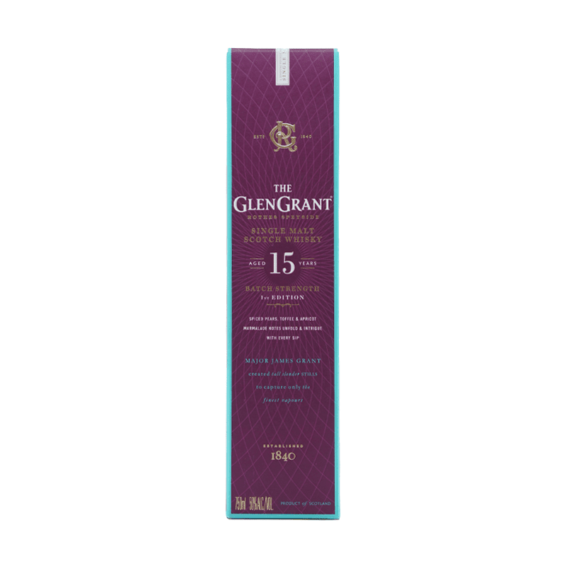 Glen Grant 15 Year Old Single Malt Scotch Whisky - ForWhiskeyLovers.com