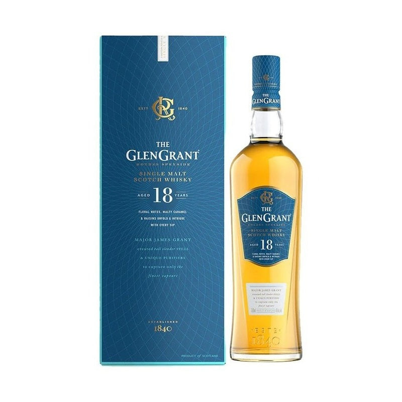 Glen Grant 18 Year Old Rothes Speyside Rare Edition Single Malt Scotch Whisky - ForWhiskeyLovers.com