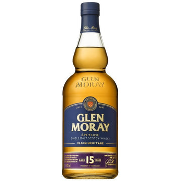 Glen Moray 15 Year Old Heritage Speyside Single Malt Scotch Whisky - ForWhiskeyLovers.com
