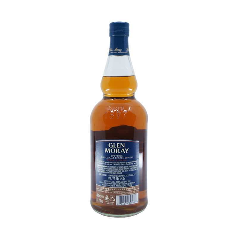 Glen Moray Classic Chardonnay Cask Finish Speyside Single Malt Scotch Whisky - ForWhiskeyLovers.com
