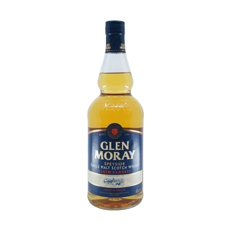 Glen Moray Classic Speyside Single Malt Scotch Whisky - ForWhiskeyLovers.com
