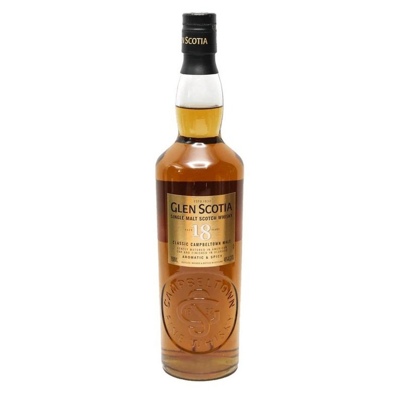 Glen Scotia 18 Year Old Single Malt Scotch Whisky - ForWhiskeyLovers.com