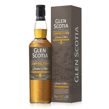 Glen Scotia Campbeltown 'Malts Festival' 2022 Peated PX Cask Finish 8 Year Old Single Malt Scotch Whisky - ForWhiskeyLovers.com