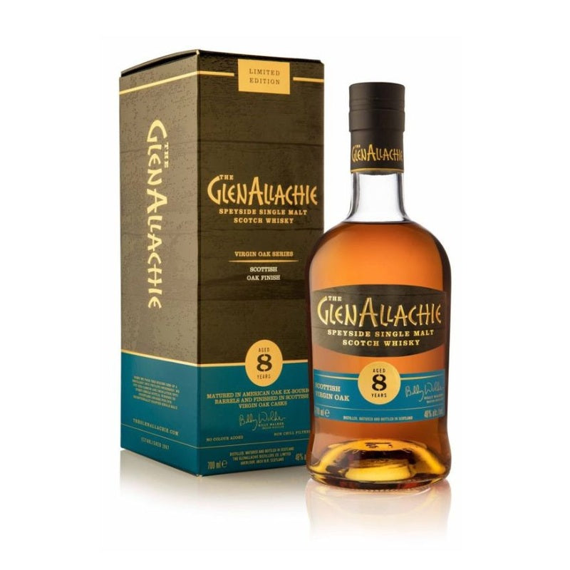 GlenAllachie 8 Year Old Virgin Oak Series 'Scottish Oak' - ForWhiskeyLovers.com