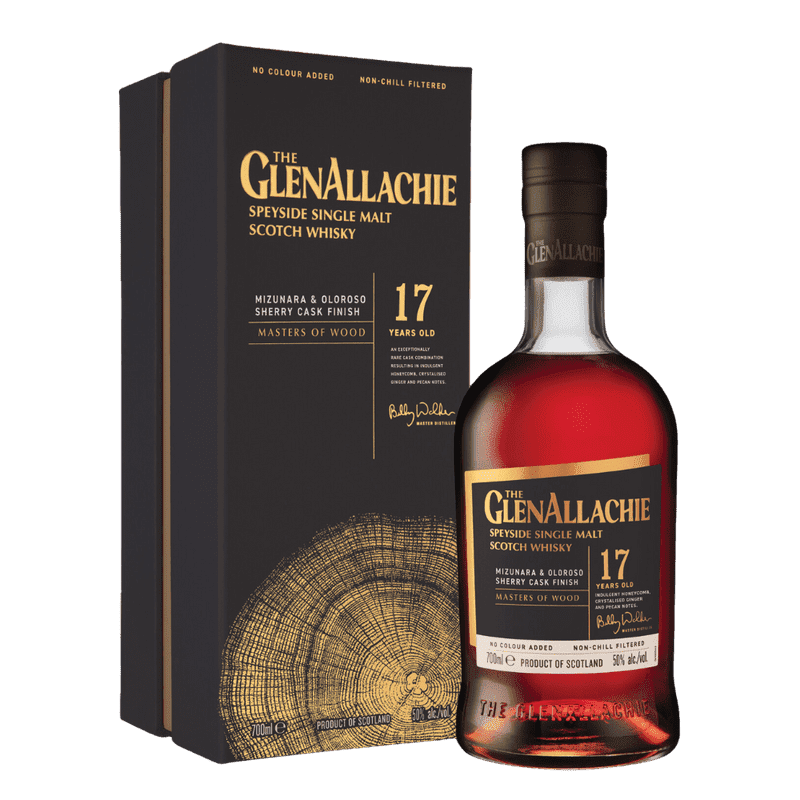 GlenAllachie Masters of Wood 17 Year Old Mizunara & Oloroso Cask Finish Single Malt Scotch Whisky Pre-Order - ForWhiskeyLovers.com