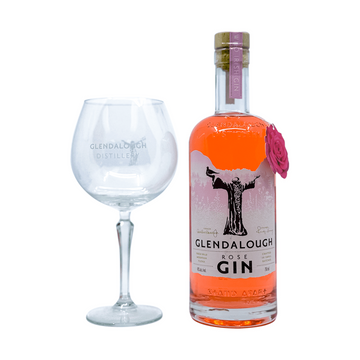 Glendalough Rose Gin + Coupe Kit - ForWhiskeyLovers.com
