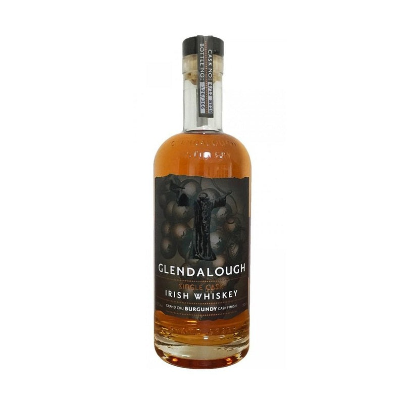 Glendalough Single Cask Grand Cru Burgundy Cask Finish Irish Whiskey - ForWhiskeyLovers.com