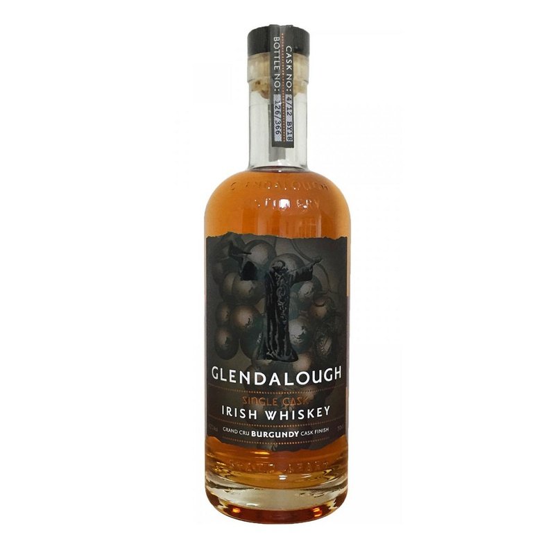 Glendalough Single Cask Grand Cru Burgundy Cask Finish Irish Whiskey - ForWhiskeyLovers.com