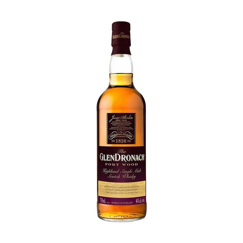 Glendronach 10 Year Old Port Wood Highland Single Malt Scotch Whisky - ForWhiskeyLovers.com