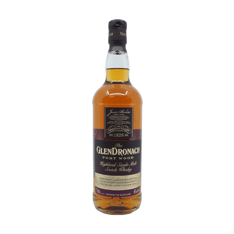Glendronach 10 Year Old Port Wood Highland Single Malt Scotch Whisky - ForWhiskeyLovers.com