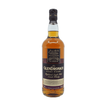 Glendronach 10 Year Old Port Wood Highland Single Malt Scotch Whisky - ForWhiskeyLovers.com