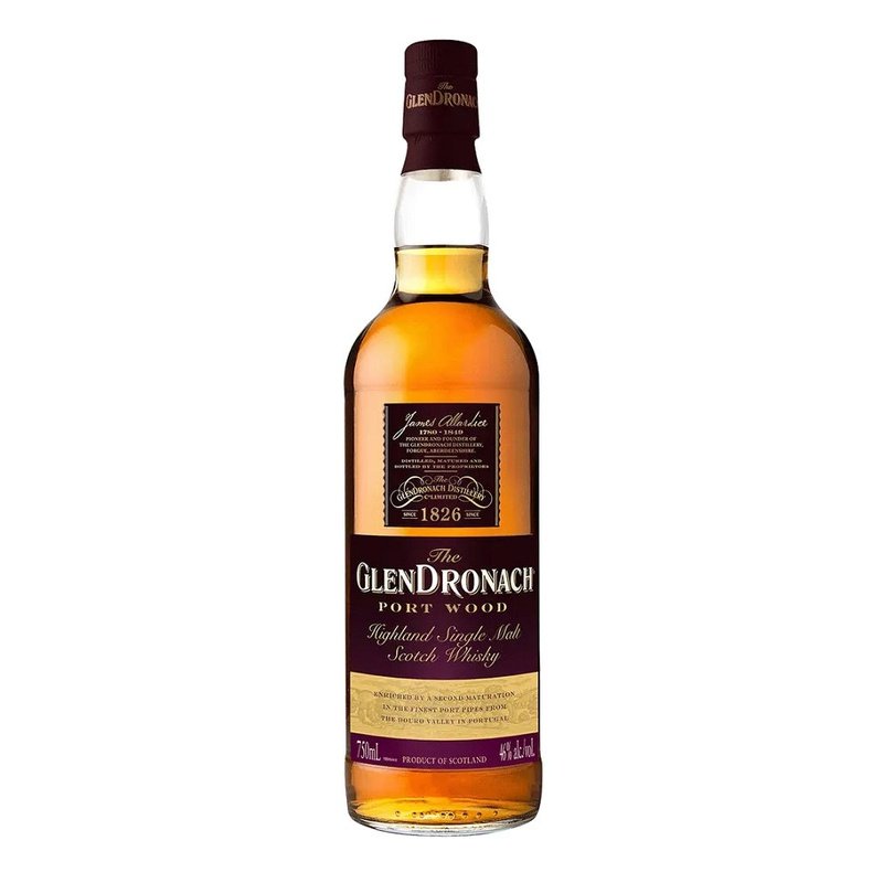 Glendronach 10 Year Old Port Wood Highland Single Malt Scotch Whisky - ForWhiskeyLovers.com