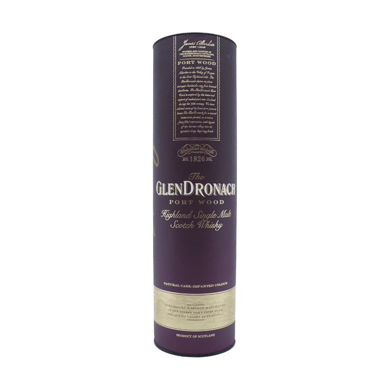 Glendronach 10 Year Old Port Wood Highland Single Malt Scotch Whisky - ForWhiskeyLovers.com