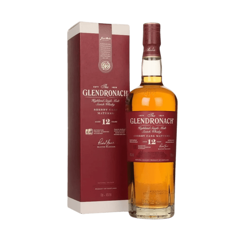 Glendronach 12 Year Old Original Highland Single Malt Scotch Whisky - ForWhiskeyLovers.com