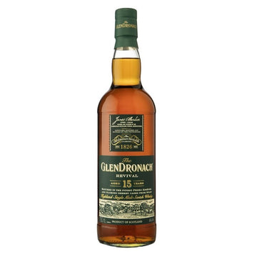 Glendronach 15 Year Old Revival Highland Single Malt Scotch Whisky - ForWhiskeyLovers.com