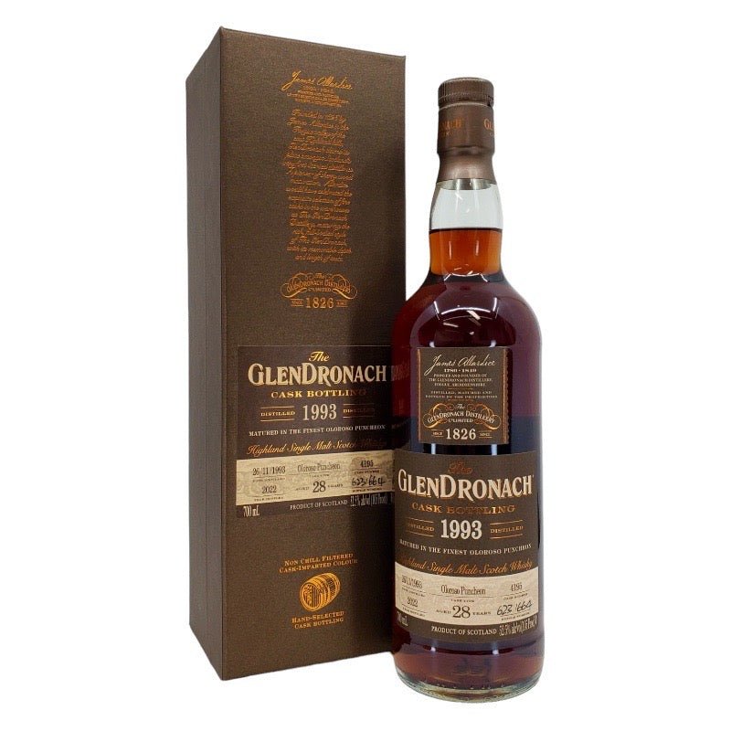 Glendronach "Sherry Baby" 1993 Single Cask Highland Single Malt Scotch Whisky - ForWhiskeyLovers.com