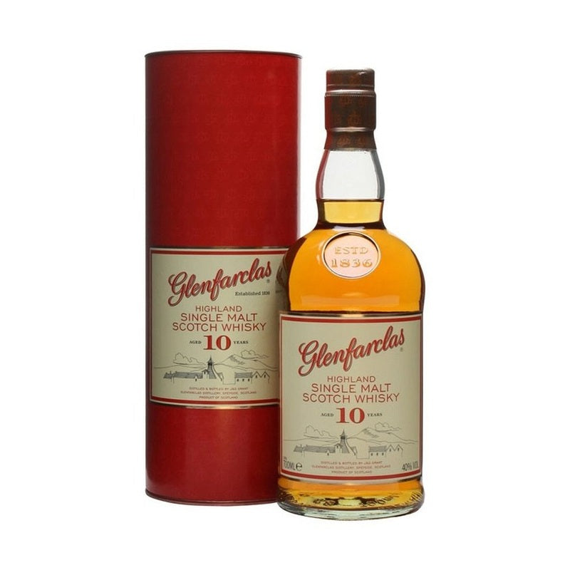 Glenfarclas 10 Year Old Highland Single Malt 750mL - ForWhiskeyLovers.com