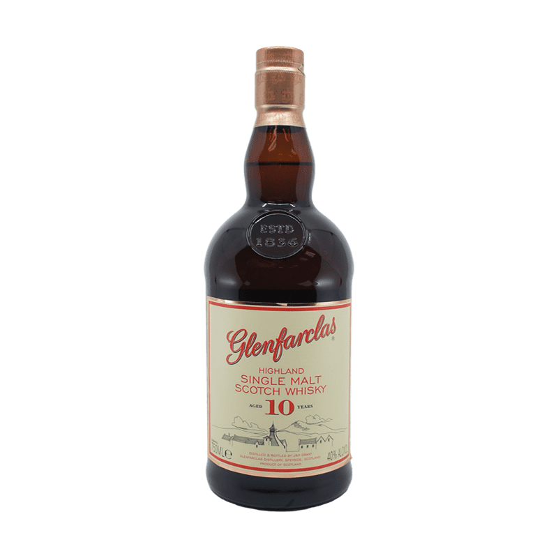 Glenfarclas 10 Year Old Highland Single Malt 750mL - ForWhiskeyLovers.com