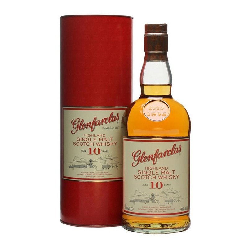 Glenfarclas 10 Year Old Highland Single Malt 750mL - ForWhiskeyLovers.com