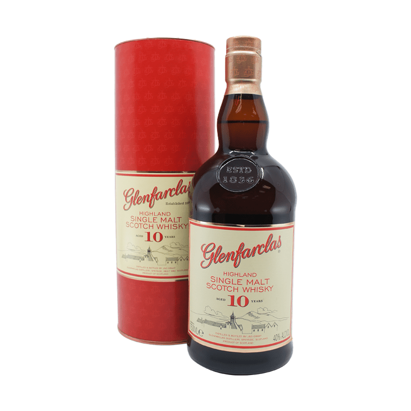 Glenfarclas 10 Year Old Highland Single Malt 750mL - ForWhiskeyLovers.com