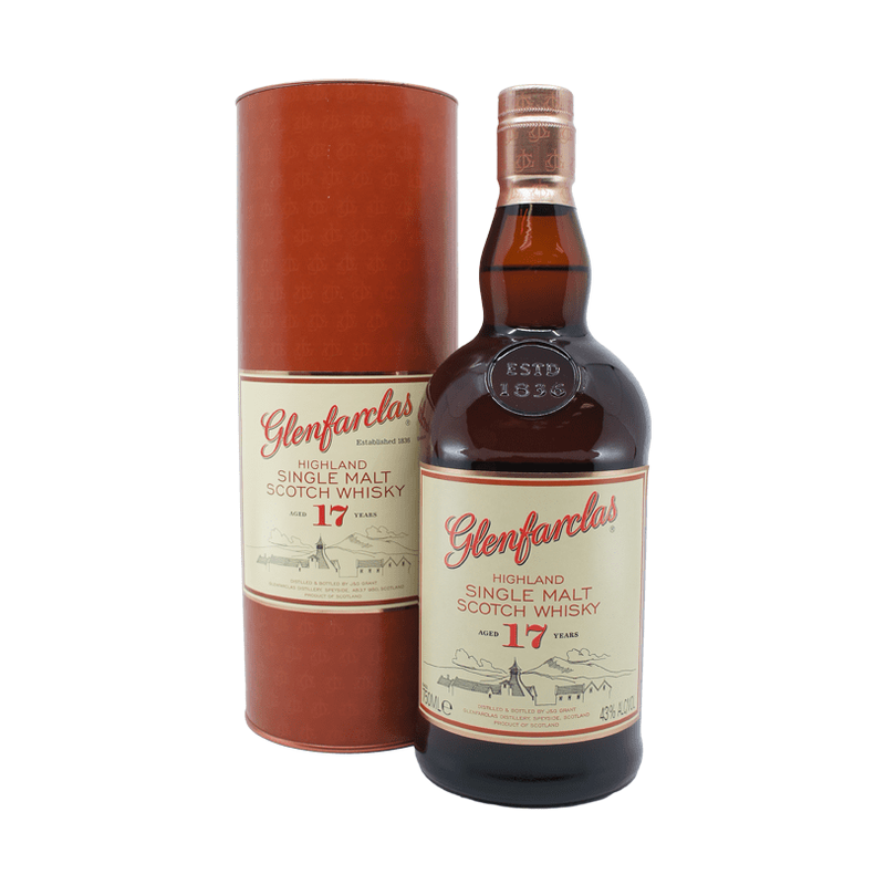 Glenfarclas 17 Year Old Highland Single Malt 750mL - ForWhiskeyLovers.com