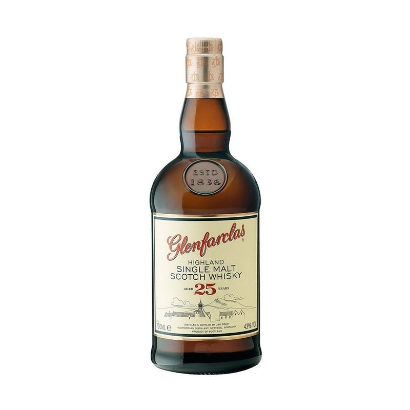 Glenfarclas 25 Year Old Highland Single Malt 750mL - ForWhiskeyLovers.com