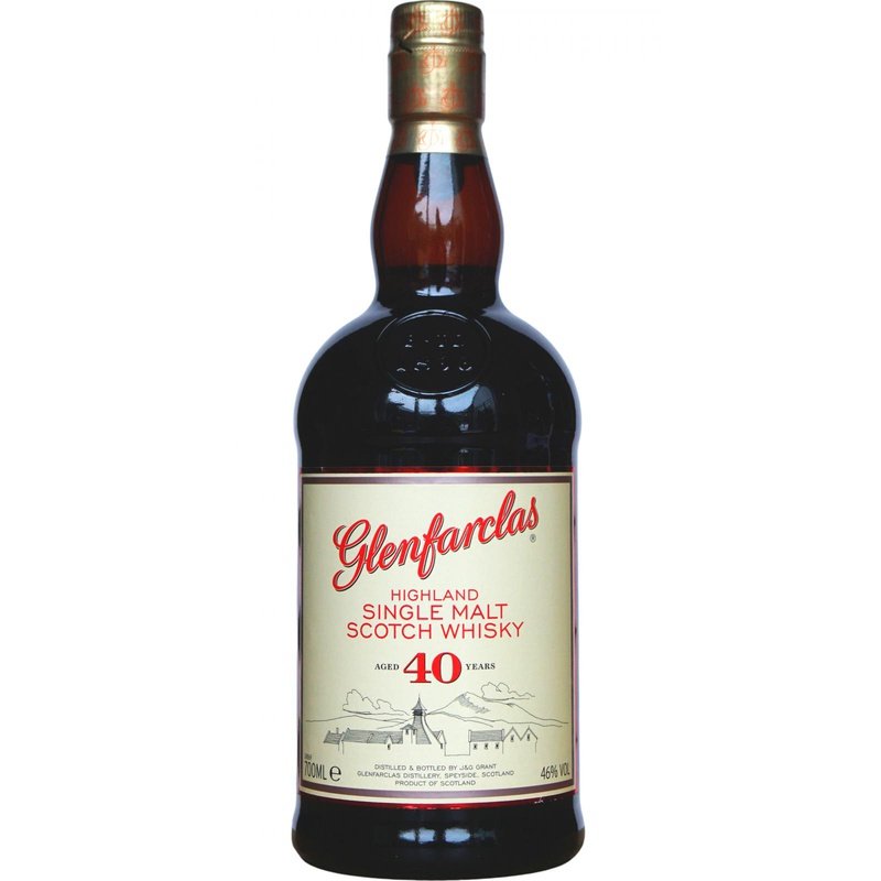 Glenfarclas 40 Year Old Highland Single Malt Scotch Whisky - ForWhiskeyLovers.com
