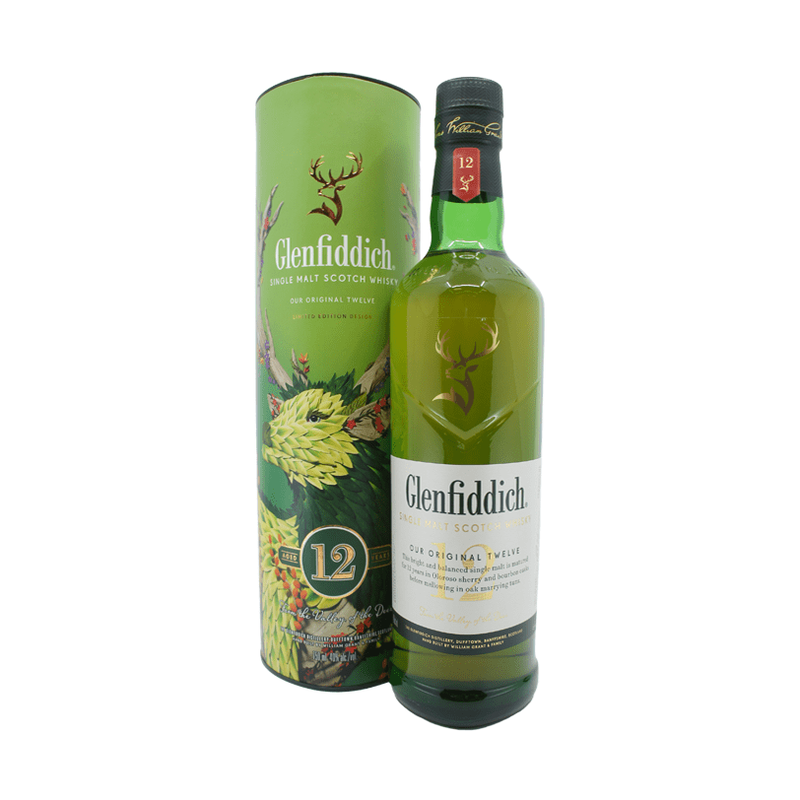 Glenfiddich 12 Year Old Single Malt Scotch Whisky - ForWhiskeyLovers.com