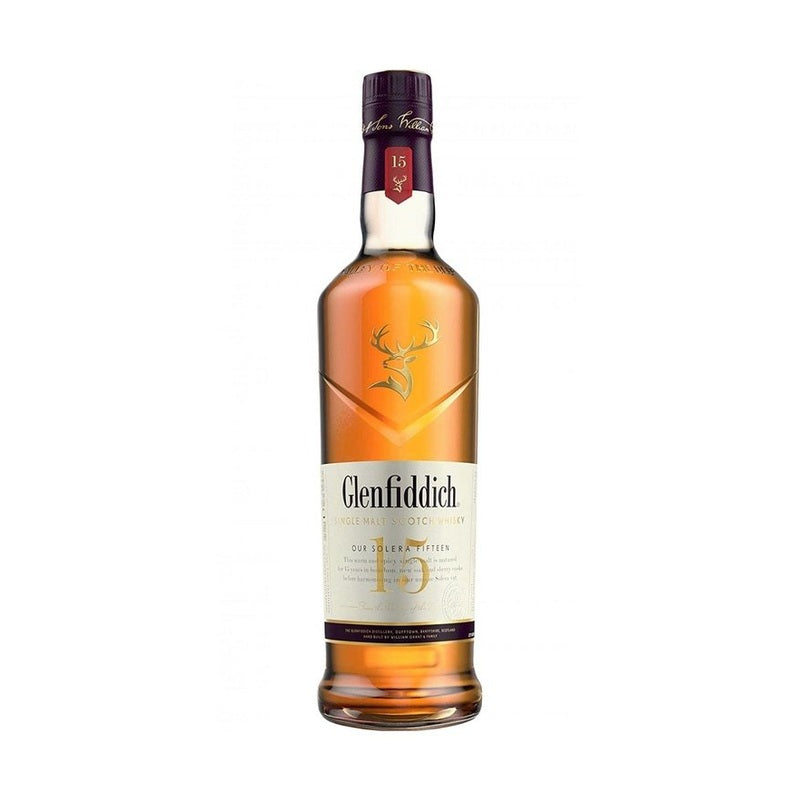 Glenfiddich 15 YO Solera Reserve Speyside Single Malt 750mL - ForWhiskeyLovers.com